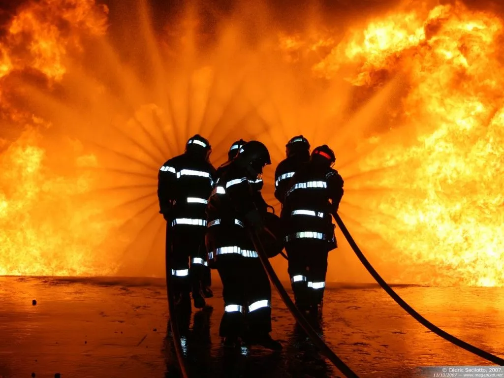 Equipo de bomberos